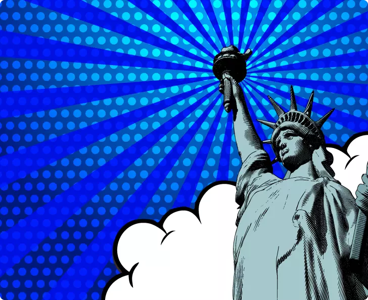 Liberty, Free Spins, power.