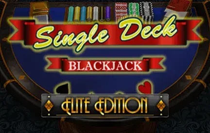 1 Seat Single Deck Blackjack Elite Edition Game