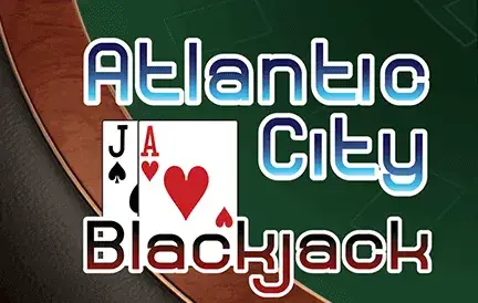 3 Seat Atlantic City Blackjack game