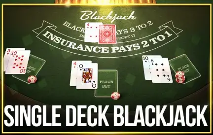 Single deck blackjack Slot