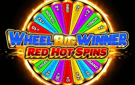 Wheel Big Winner Red Hot Spins Cascading Slot